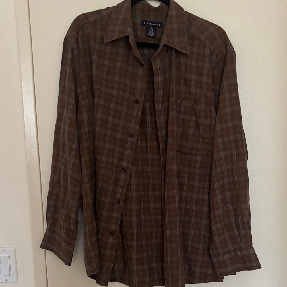 Hathaway Mens Silk Shirt